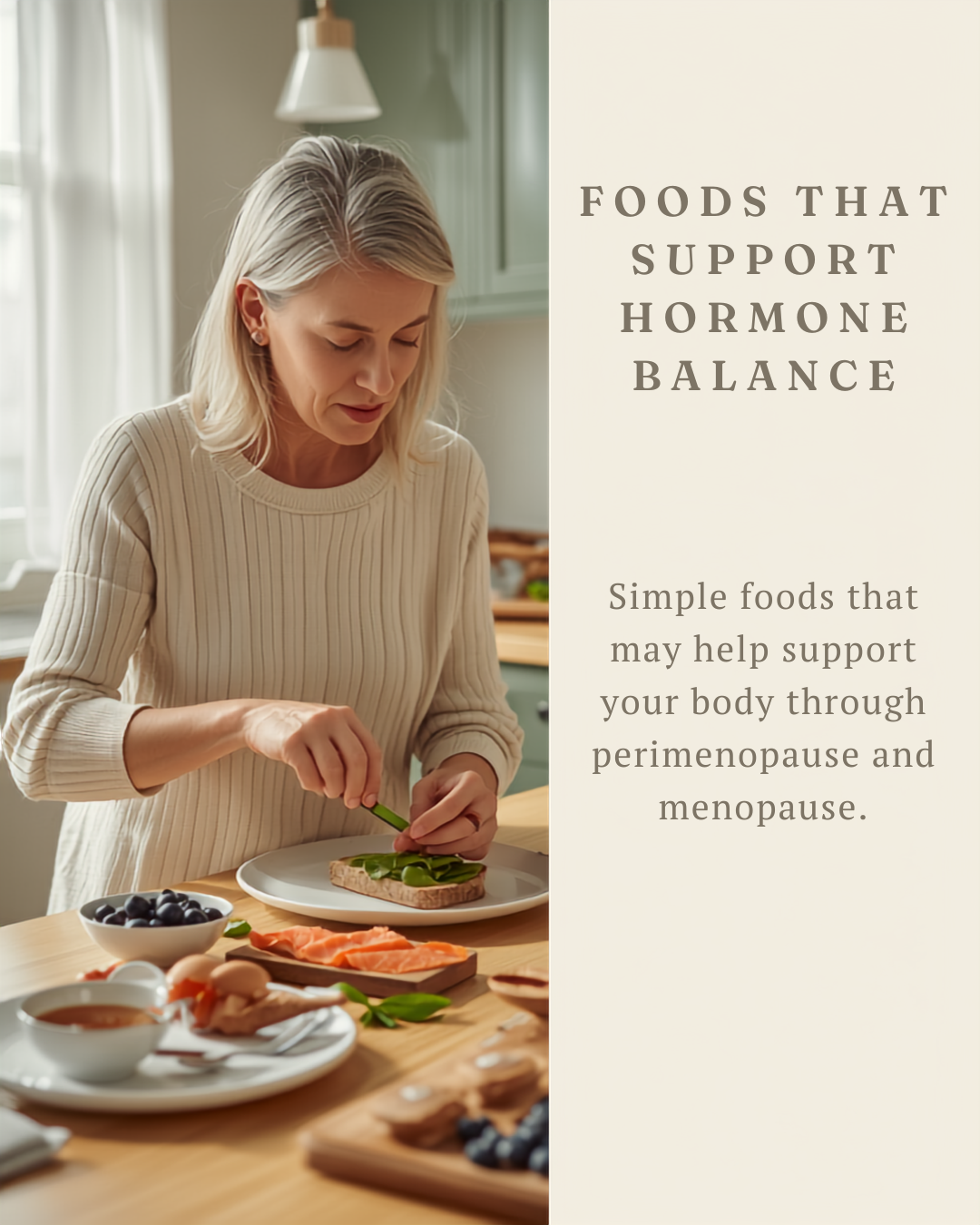 Simple foods that may help support hormone balance